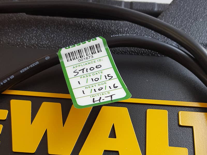 lifting calendar inspection ziptag