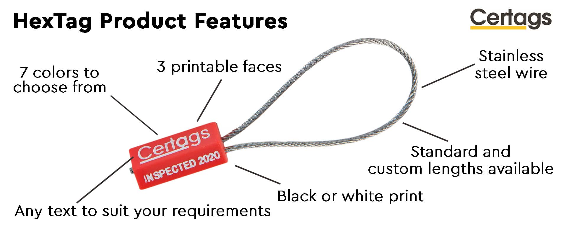 Certags Lifting and Rigging Inspection Tags Product Features – Hex Tags Certags Lifting and Rigging Inspection Tags Product Features