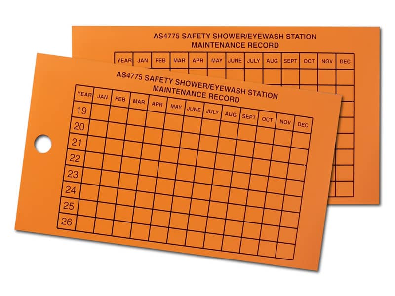 backflow test tag
