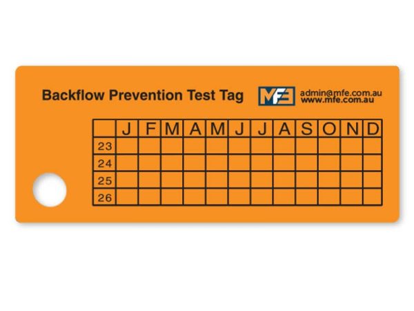 backflow tags orange backflow tags